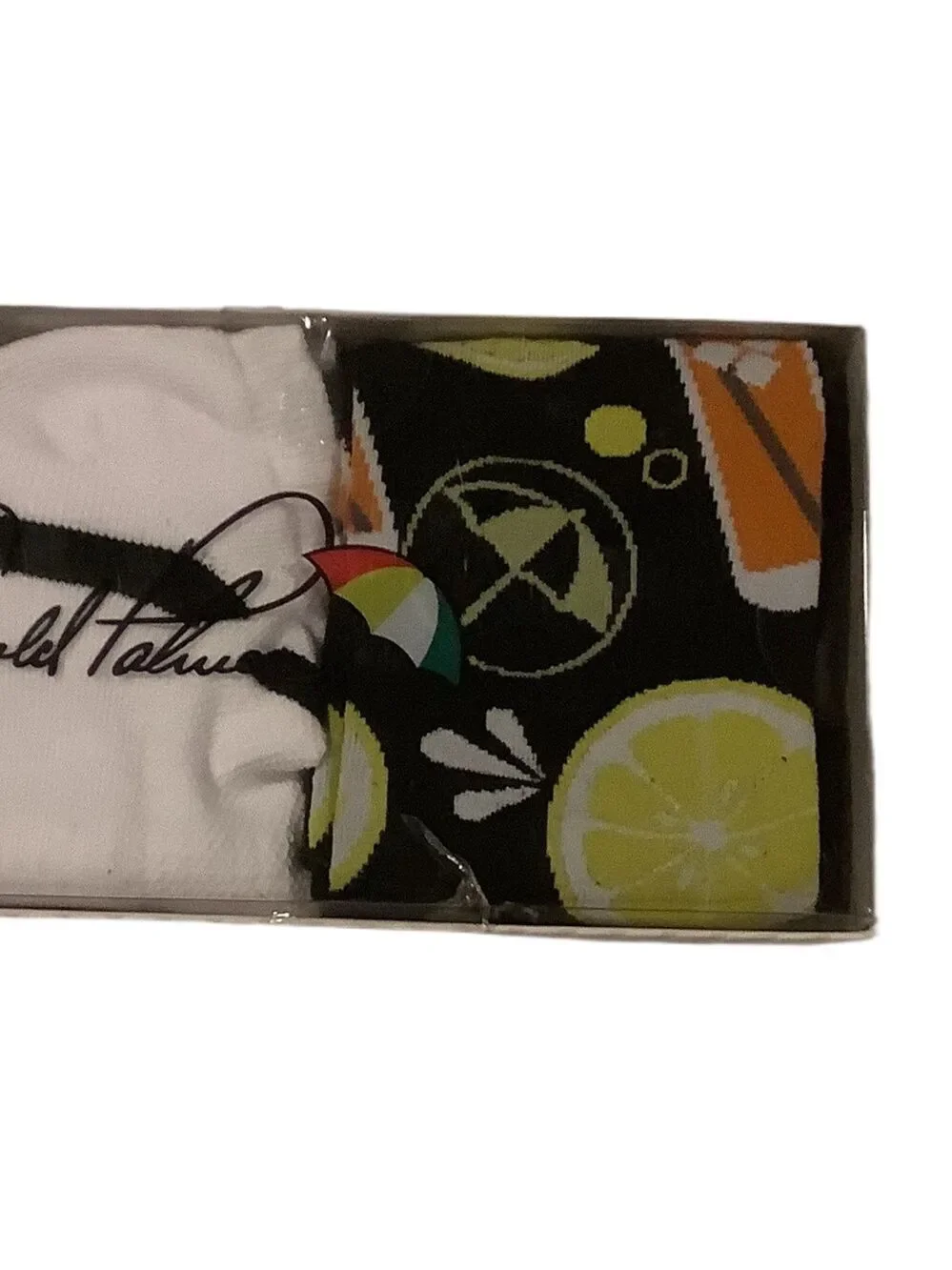 Arnold Palmer Golf Motif Socks 3 Pack New In Box